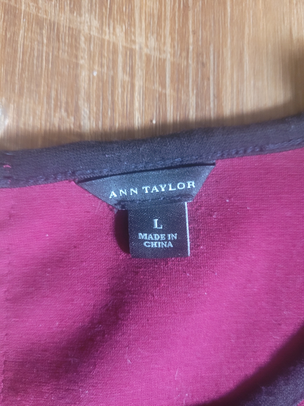 Ann Taylor Red Animal Print Blouse - Picture 5 of 10